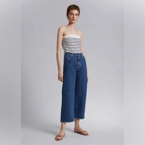 & Other Stories Knit Striped Tube Top